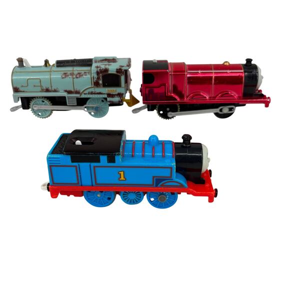 Thomas & Friends Trackmaster Motorized Trains Lot of 3 Thomas James Lexi Works - Picture 3 of 12